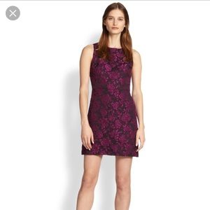 Alice + Olivia Eli Cutout-Back Shift Dress